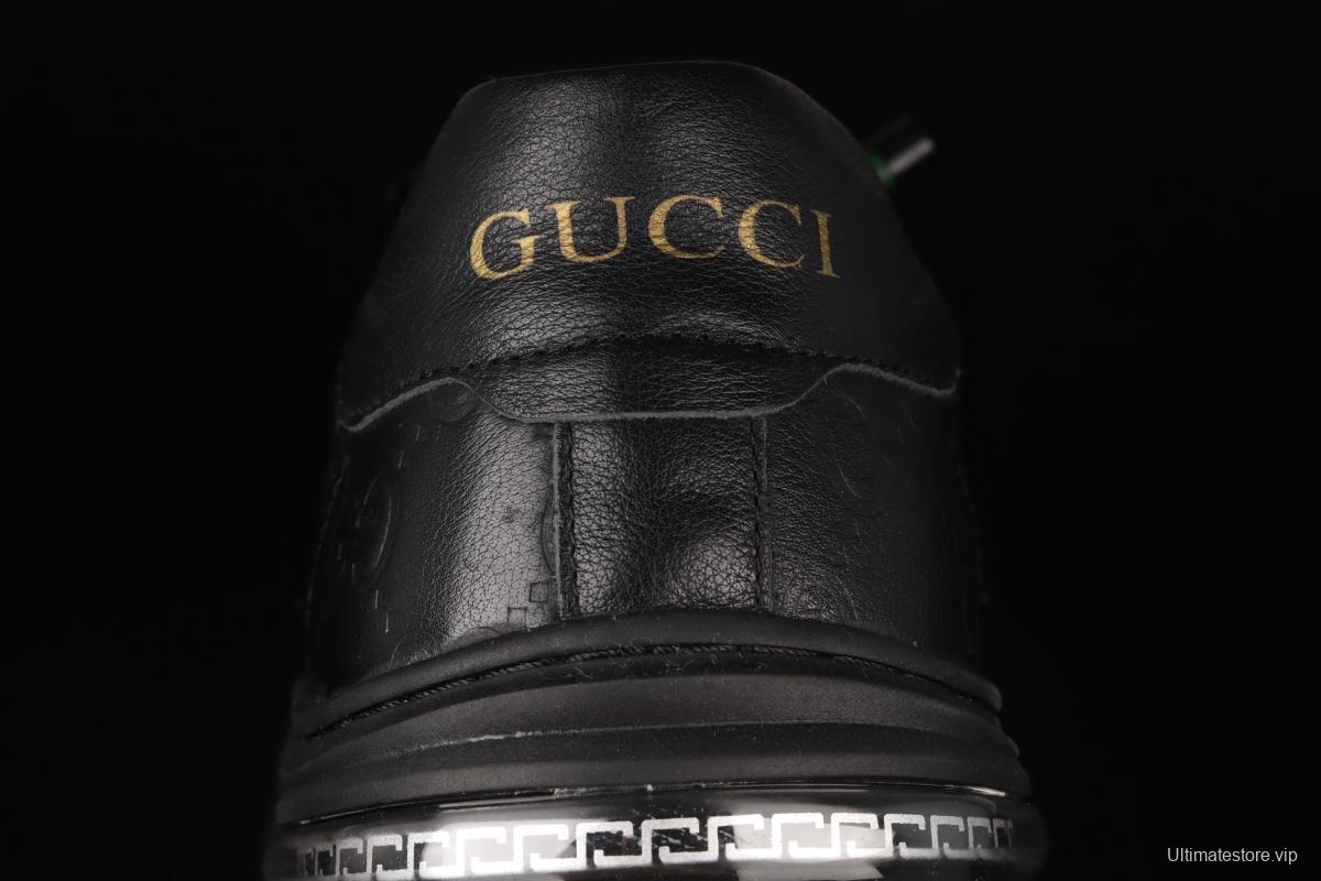 Gucci Screener GG High-Top Sneaker double G embossed leisure shoes series leisure board shoes 02JPO60166