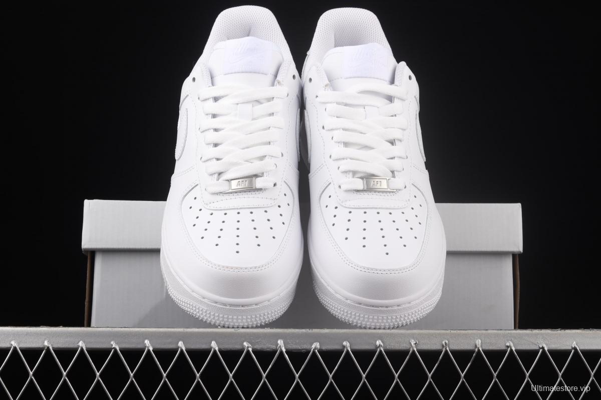 NIKE Air Force 11607 Low classic white-top low-top casual board shoes CW2288-111,