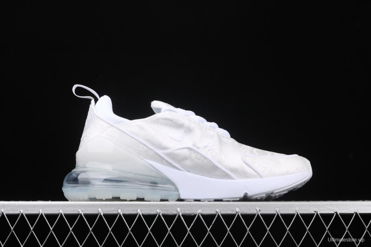 NIKE Max 270White silk half-palm air cushion running shoes AJ0499-100