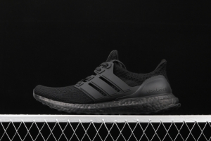 Adidas Ultra Boost 4.0FV7280 fourth generation knitted stripe all black new color matching