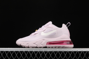 NIKE Air Max 270React new high-frequency mesh hollowing out function half-palm air cushion running shoes CZ0374-500