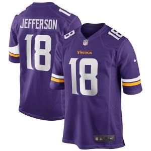 Men's Justin Jefferson Purple 2020 Draft First Round Pick Player Limited Team Jersey