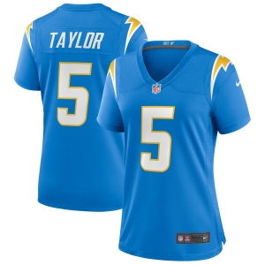 Women's Tyrod Taylor Powder Blue Player Limited Team Jersey