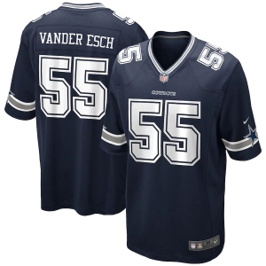 Men's Leighton Vander Esch Navy Player Limited Team Jersey