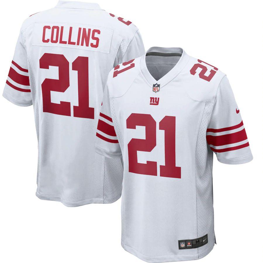 Men's Landon Collins White Player Limited Team Jersey