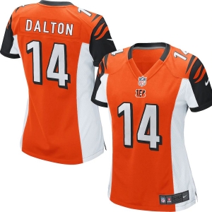 Women's Andy Dalton Orange Player Limited Team Jersey