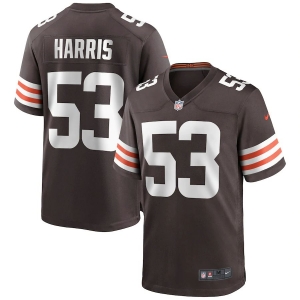 Men's Nick Harris Brown Player Limited Team Jersey