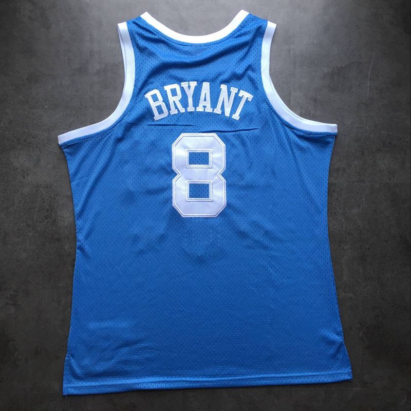 Men's Kobe Bryant Blue Retro Classic Team Jersey