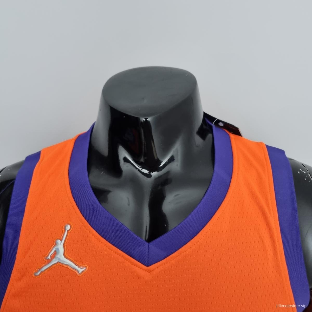 75th Anniversary NASH#13 Phoenix Suns Jordan Theme Orange NBA Jersey