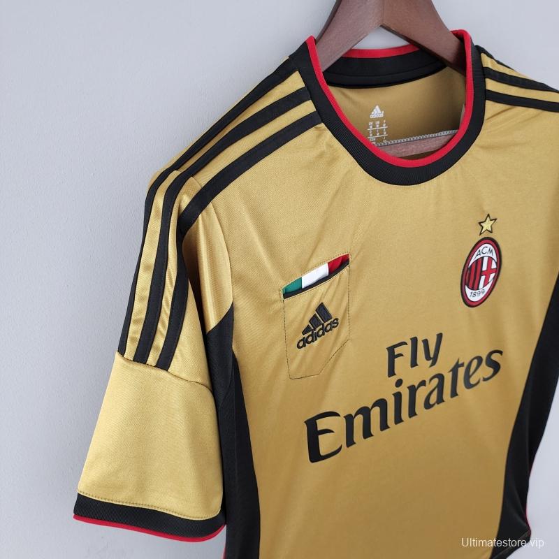 Retro 13/14 AC Milan Third Away  Soccer Jersey