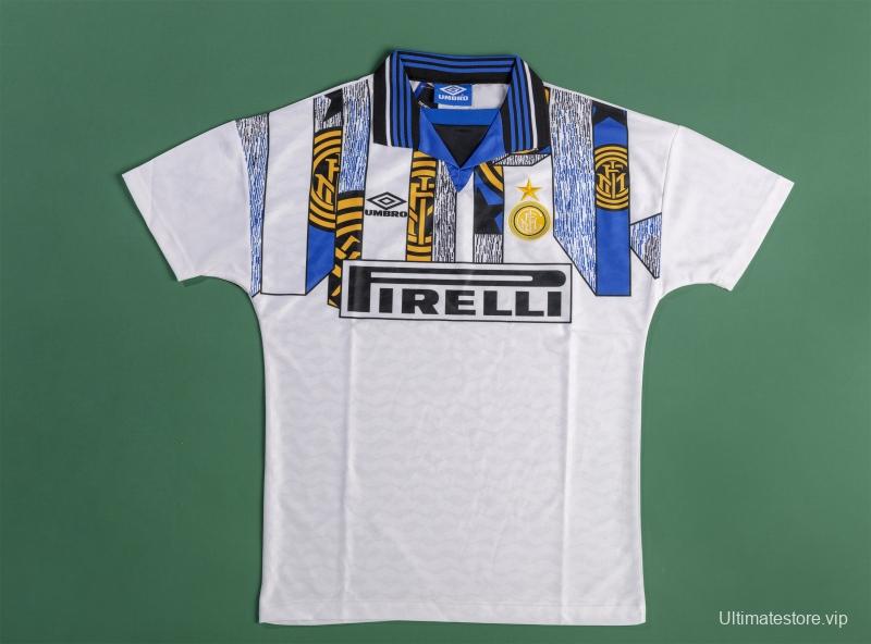 RETRO 94/95 Inter Milan Away Soccer Jersey