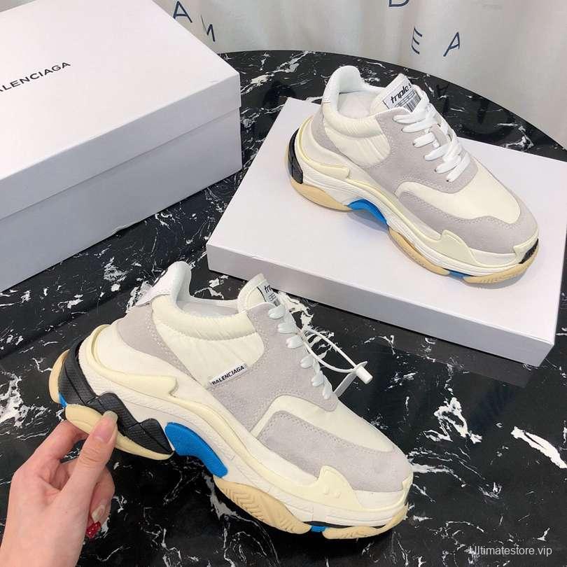 Men/Women Balenciaga Triple S Sneaker Grey/Milk