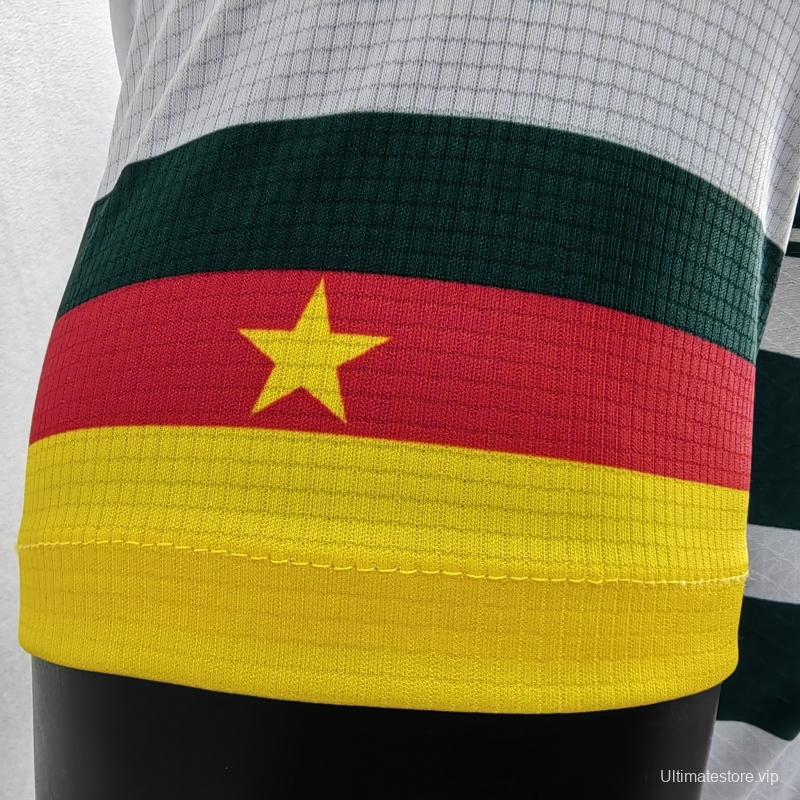 Player Version 2022 Cameroon Third White Jersey