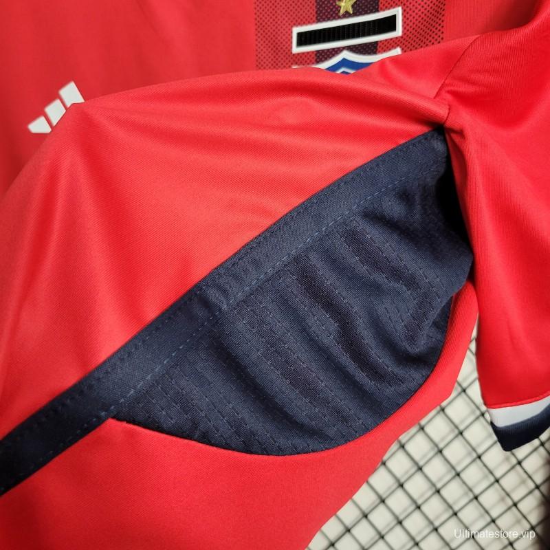 23-24 COLO COLO AWAY Red Jersey