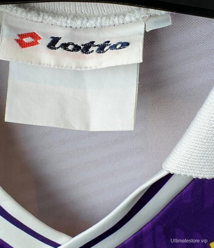 Retro 91/92 Fiorentina Home Jersey
