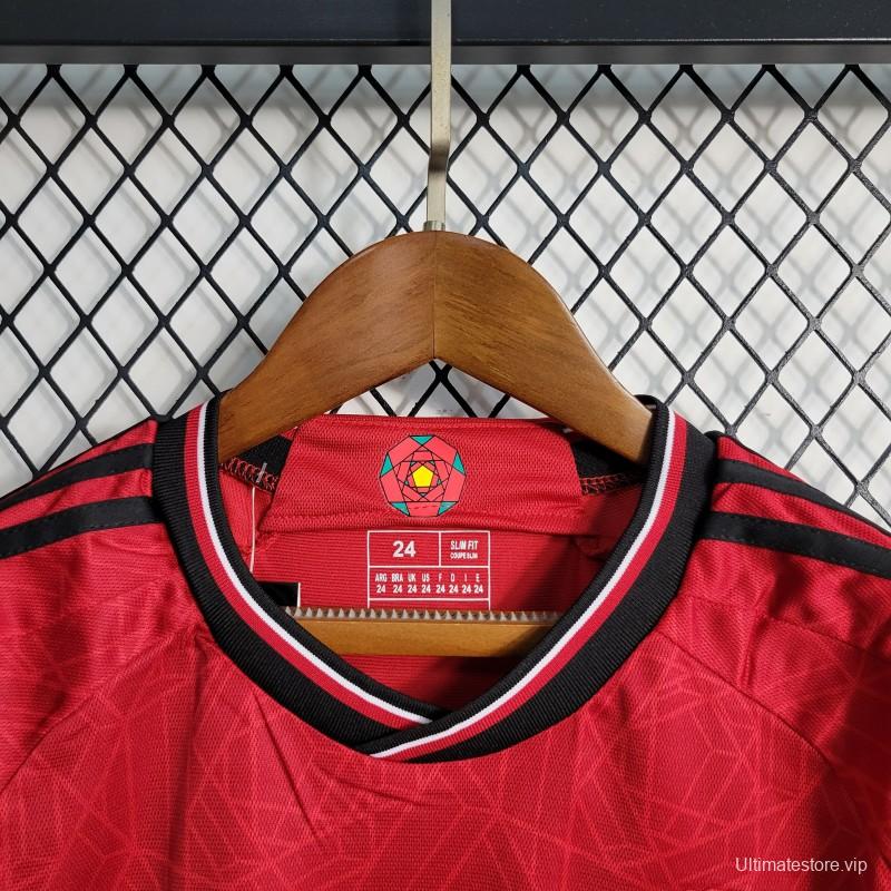 23-24 Kids Manchester United Home Set