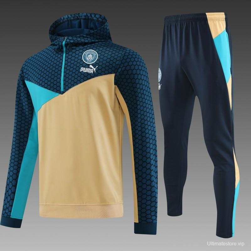 23/24 Puma Mixed Color Half Zipper Jacket+Pants