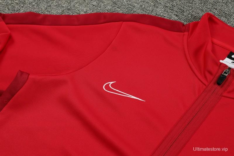 23/24 Nike Red Full Zipper Jacket+ Pants