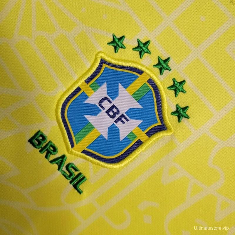 Kids 2024 Brazil Home Set