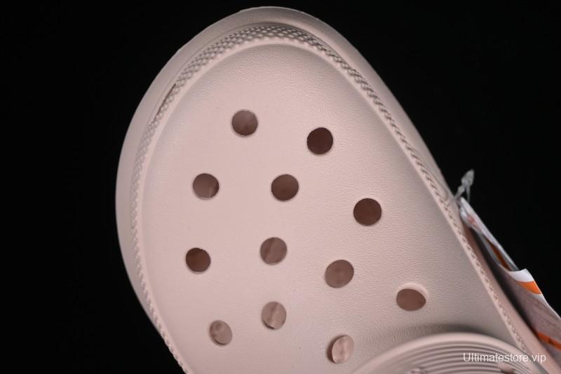 Crocs Classic Puff Summer Two-Way Beach Clogs Sandals - B.D4