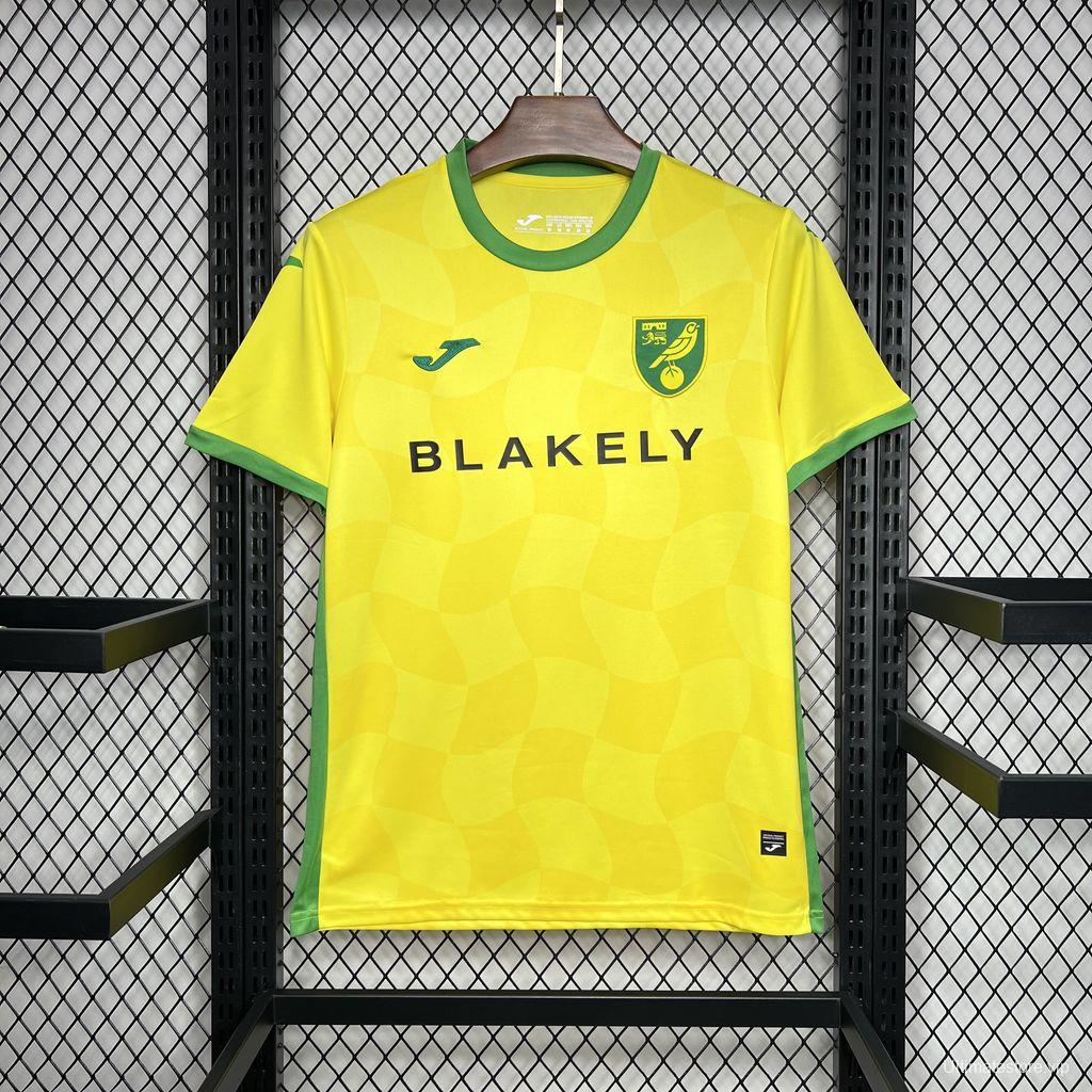 24/25 Norwich City F.C. Home Jersey