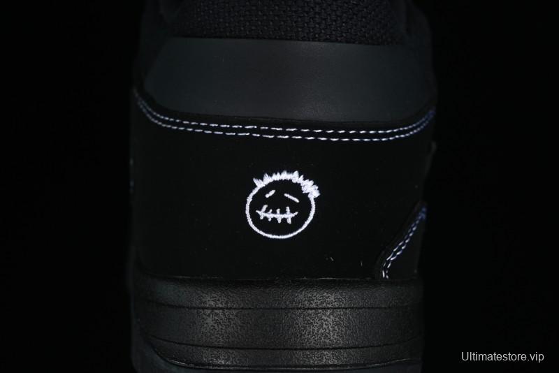 Nike Travis Scott x Jordan Cut The Check AJ1 Basketball Shoes with Velcro Strap - DR9317-001