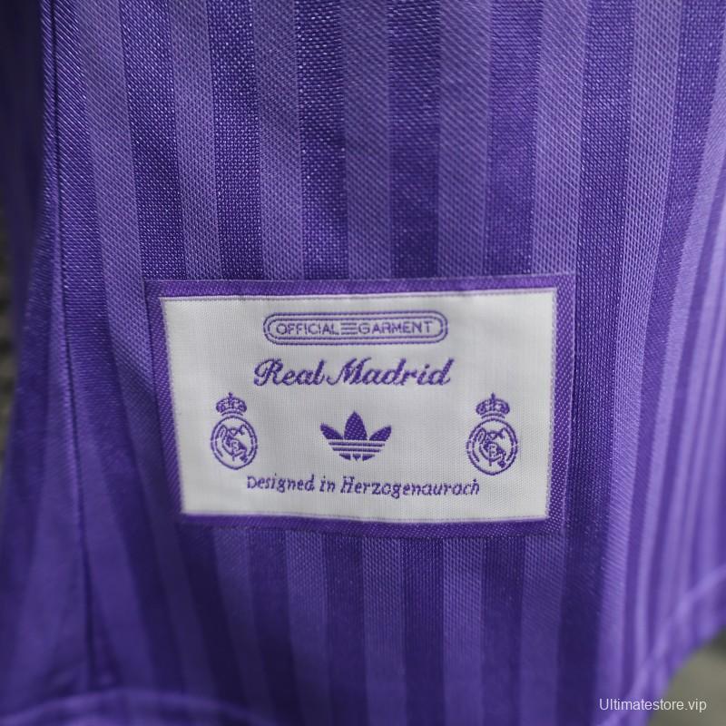 Player Version 25/26 Real Madrid Purple Icon Jersey