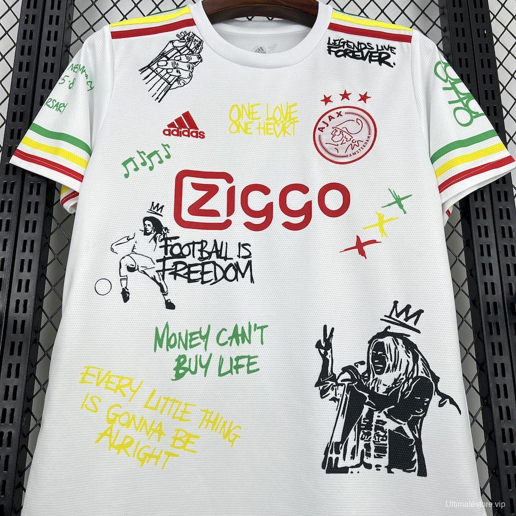 2025/26 Ajax Amsterdam Bob Marley 40th Jersey