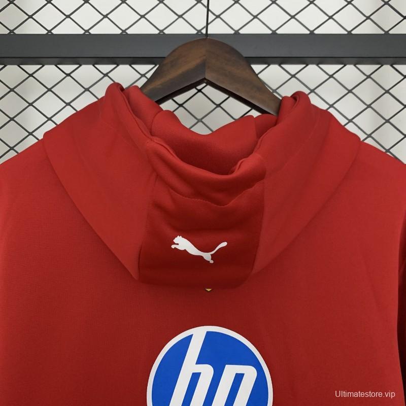 2025 F1 Formula Farrari Red Hoodie