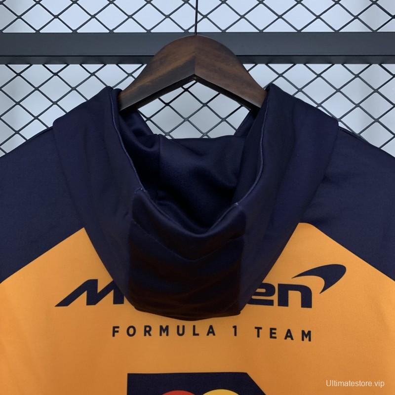 2025 F1 Formula Orange/Black Mclaren Hoodie