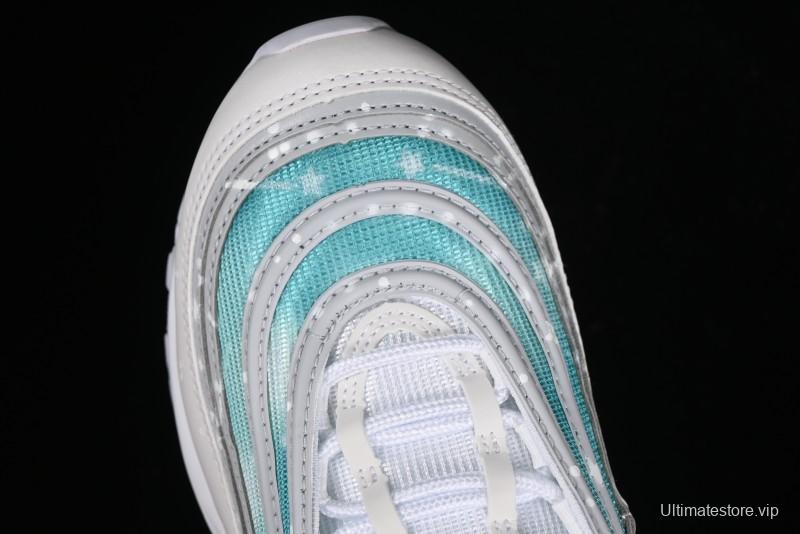 Nike Air Max 97 Custom Full-Sole Air Cushion Retro Bullet Running Shoes - 921826-101