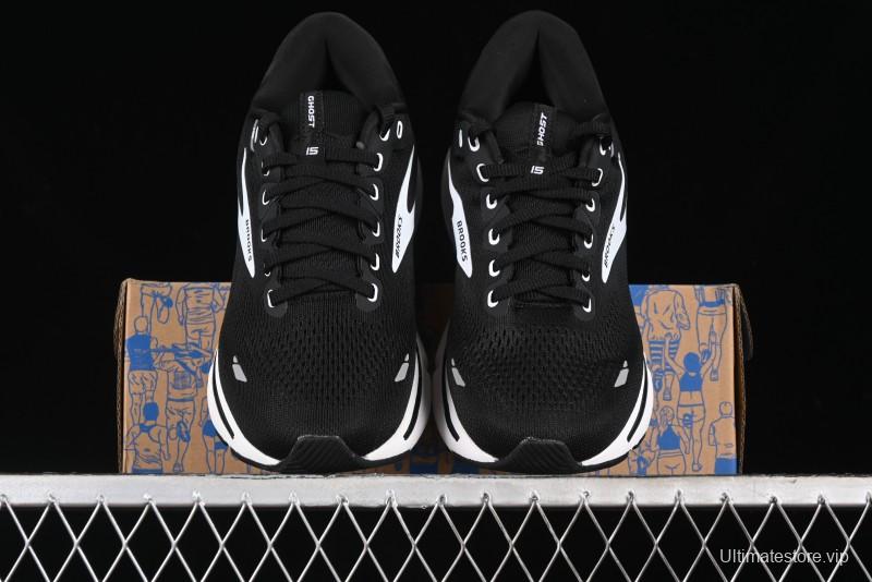 Brooks Ghost 15 Running Shoes with DNA LOFT V2 Cushioning and Breathable Air Mesh - 1103931D012