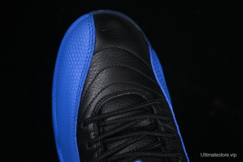 Nike Air Jordan 12 Retro Basketball Shoes with Game Royal Colorway - 130690-014