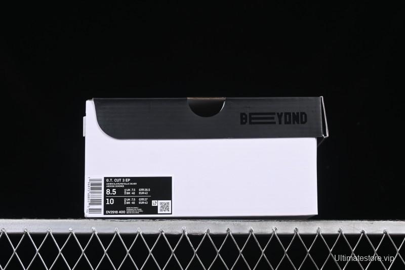 Nike Air Zoom G.T. Cut 3 EP Basketball Shoes with Full-Length ZoomX Foam and Flywire Technology - DV2918-400