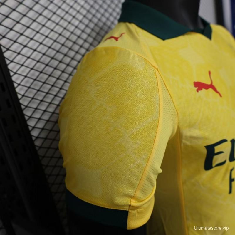 Player Version 25/26 AC Milan Third Yellow Jersey