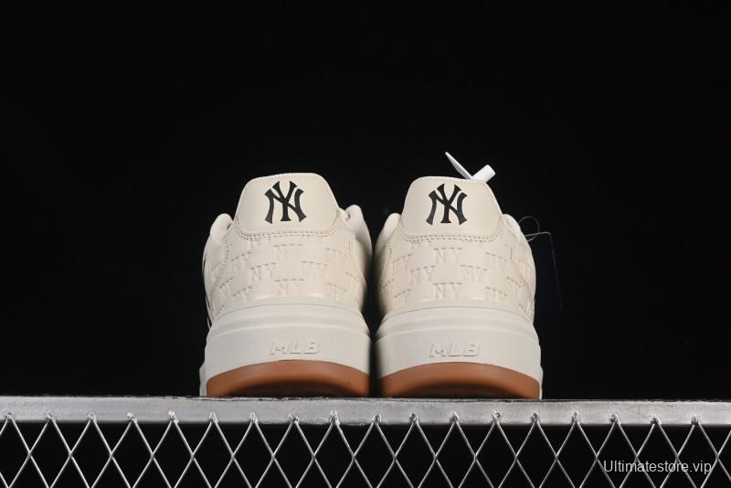 New York Yankees Chunky Liner Mid Denim Monogram Platform Sandals - 3ASXE015N50CRS