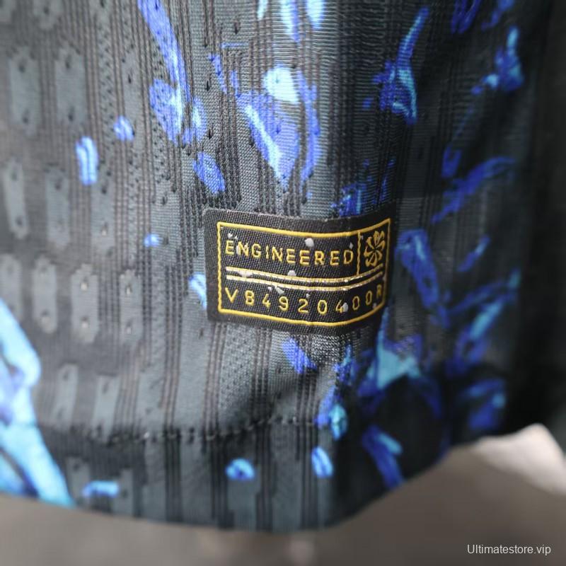 Player Version 25/26 Inter Milan Blue with Camouflage Pattern Jersey