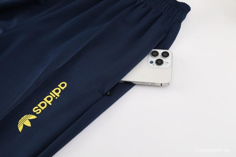 25/26 Arsenal Red/Navy Full Zipper Jacket +Long Pants