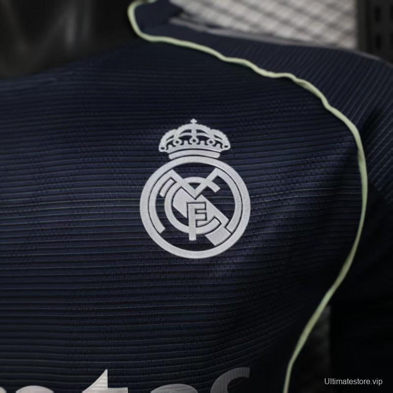 Player Version 25/26 Real Madrid Away Long Sleeve Jersey