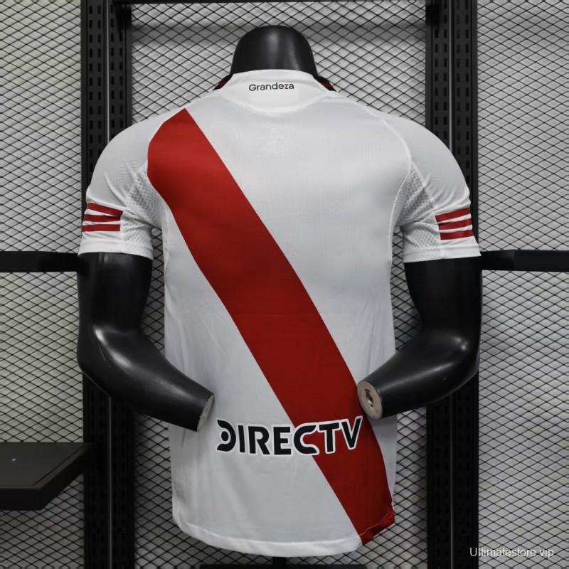 Player Version 25/26 River Plate Home Jersey