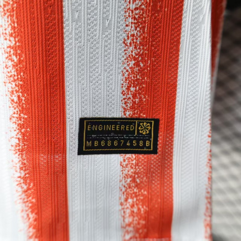 Player Version 25/26 Inter Milan Red/White Stripe Special Jersey