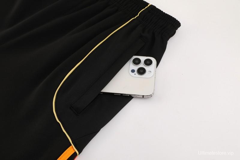 25/26 Arsenal Black Full Zipper Jacket + Long Pants