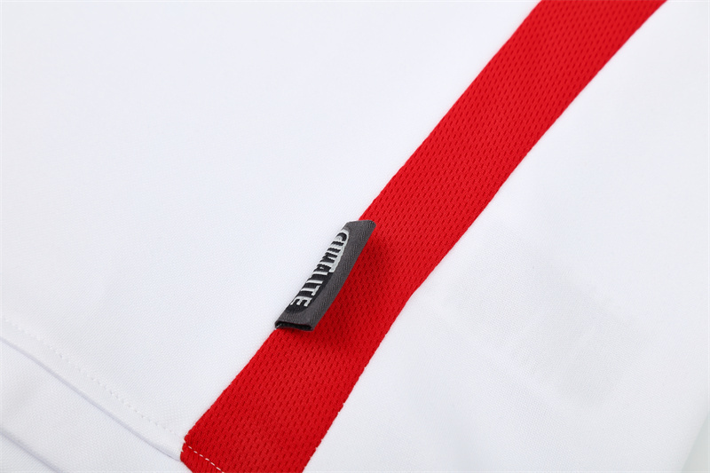 Retro 03/04 AC Milan White Half Zipper Jacket