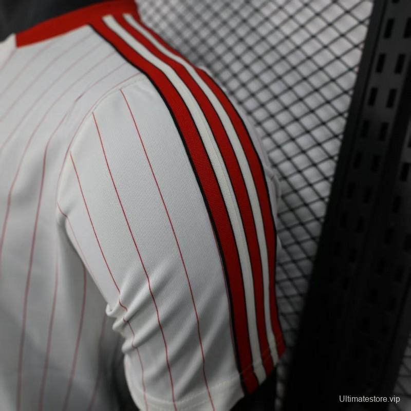 Player Version 25/26 Benfica White Casual Jersey