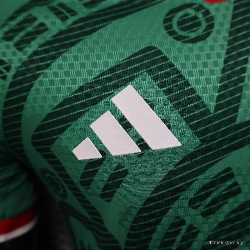 Player Version 2025 Mexico Home Jersey
