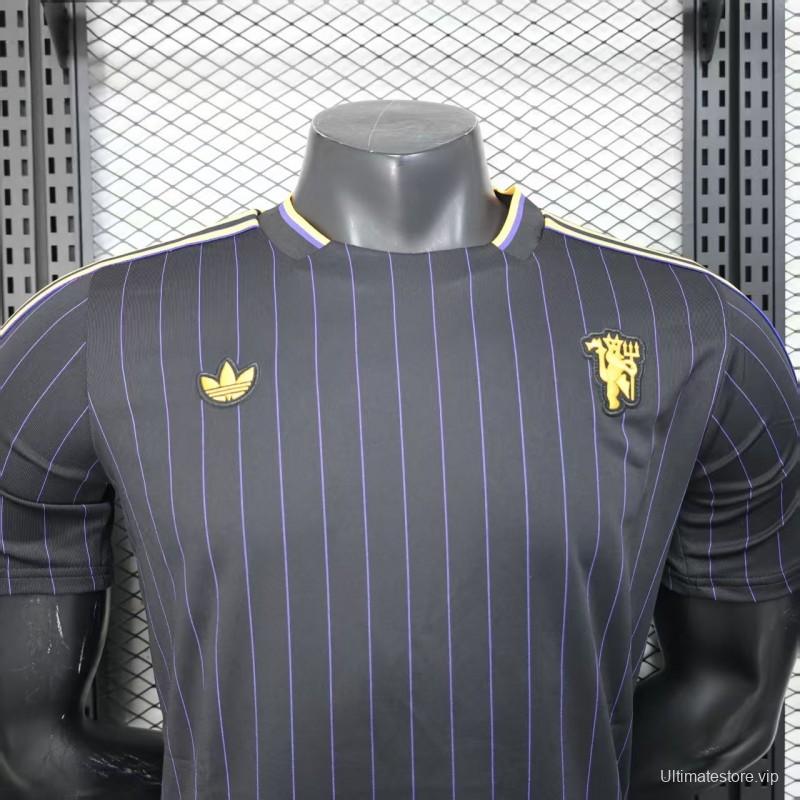 Player Version 25/26 Manchester United Black Casual Jersey