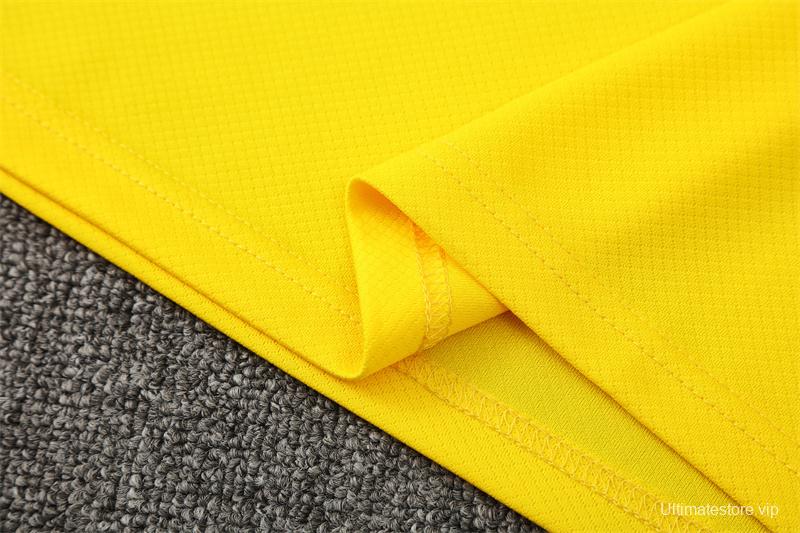 25/26 Brazil Yellow with XS Short Sleeve+Soccer Shorts