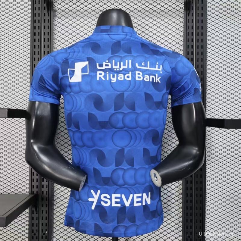 Player Version 25/26 Al Hilal Pre-Match Blue Jersey