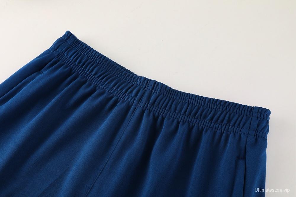 2025 Brazil Lake Green Short Sleeve+Soccer Shorts