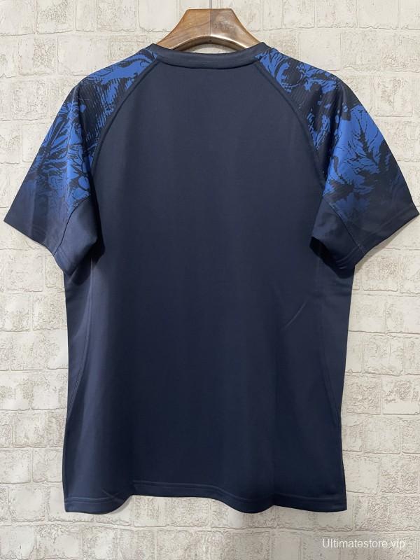 2025 British & Irish Lions Navy with Blue Pattern Jersey